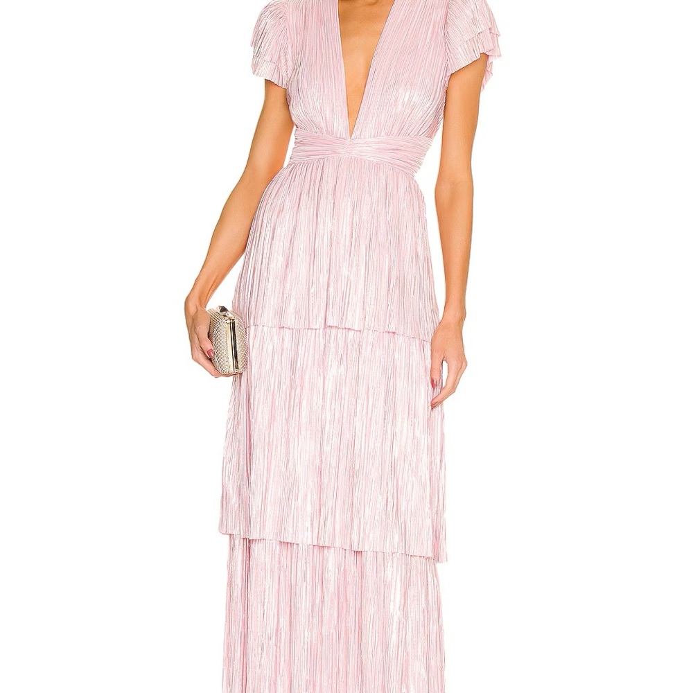 Sabina Musayev x Revolve Maze Dress in Pink - XS